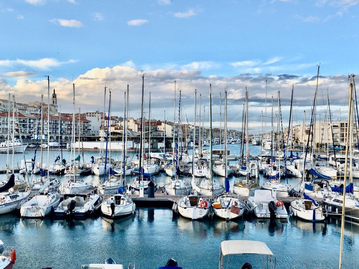 Escale Paisible A Sete, Belle Terrasse Vue Sur Mer Buitenkant foto